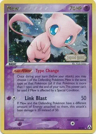 Mew [Reverse Holo] - Pokemon Legend Maker #10