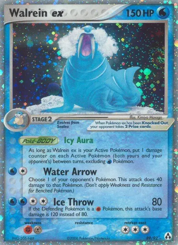 Walrein EX - Pokemon Legend Maker #89