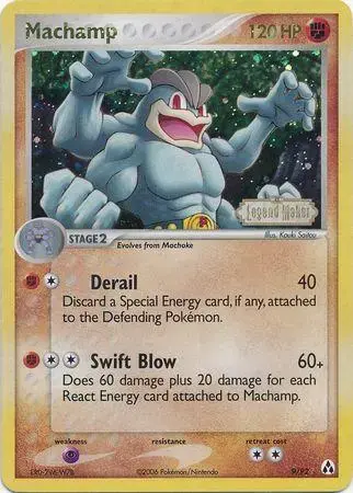 Machamp [Reverse Holo] - Pokemon Legend Maker #9