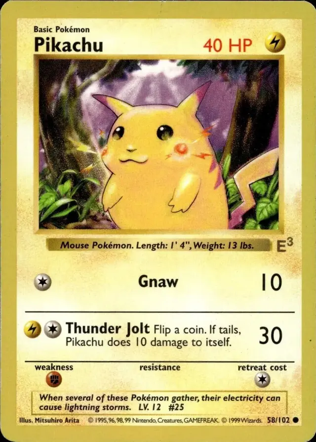 Pikachu [E3 Red Cheeks]