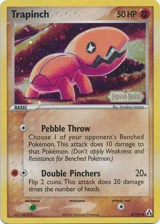 Trapinch [Reverse Holo] - Pokemon Legend Maker #67