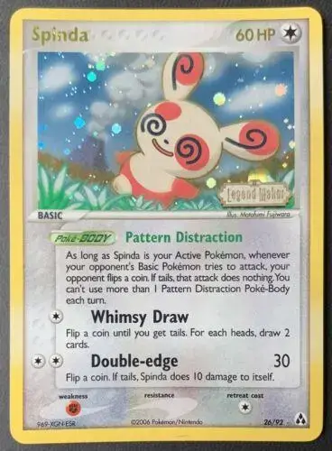 Spinda [Reverse Holo] - Pokemon Legend Maker #26