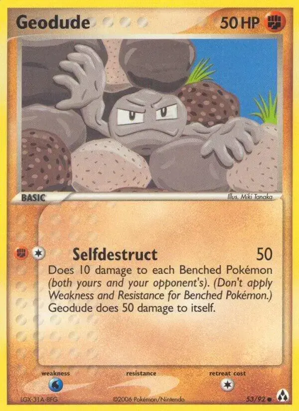 Geodude - Pokemon Legend Maker #53