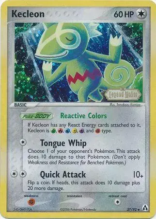 Kecleon [Reverse Holo] - Pokemon Legend Maker #37