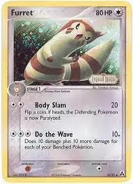 Furret [Reverse Holo] - Pokemon Legend Maker #33