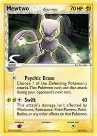 Mewtwo - Pokemon Holon Phantoms #24