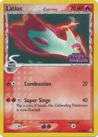 Latias [Reverse Holo] - Pokemon Holon Phantoms #21