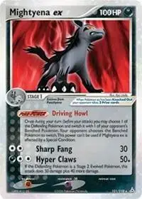 Mightyena EX 101 - Pokemon Holon Phantoms