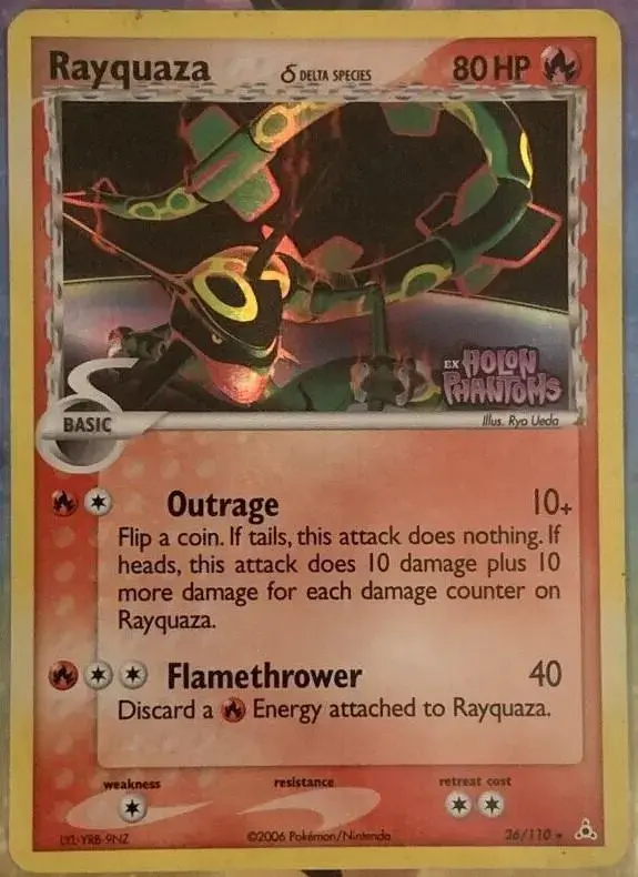 Rayquaza [Stamped] - Pokemon Holon Phantoms #26