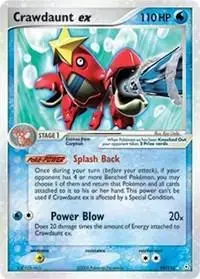 Crawdaunt EX 99 - Pokemon Holon Phantoms