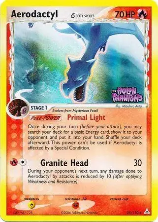 Aerodactyl [Reverse Holo] - Pokemon Holon Phantoms #35