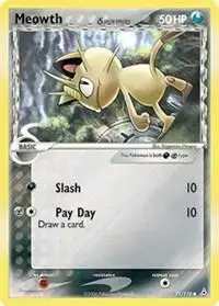 Meowth - Pokemon Holon Phantoms #71