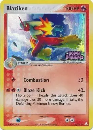 Blaziken [Reverse Holo] - Pokemon Holon Phantoms #20