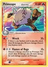Primeape - Pokemon Holon Phantoms #50
