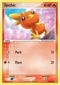 Torchic - Pokemon Holon Phantoms #83