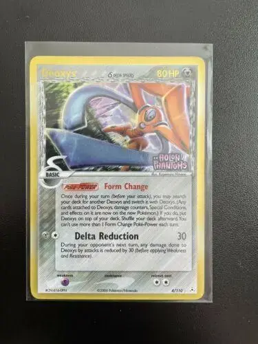 Deoxys [Reverse Holo] - Pokemon Holon Phantoms #4