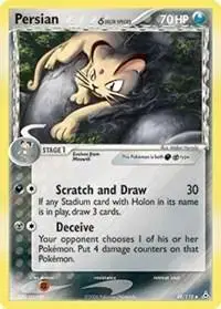 Persian - Pokemon Holon Phantoms #48
