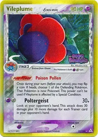 Vileplume [Reverse Holo] - Pokemon Holon Phantoms #17