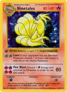 Ninetales [1st Edition] - Pokemon Base Set