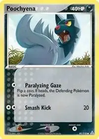 Poochyena - Pokemon Holon Phantoms #80