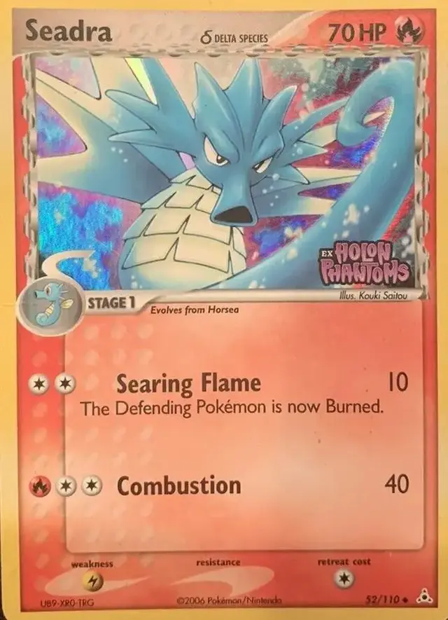 Seadra [Reverse Holo] - Pokemon Holon Phantoms #52