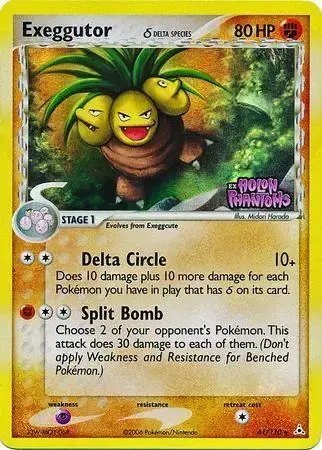 Exeggutor [Reverse Holo] - Pokemon Holon Phantoms #41