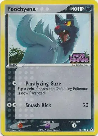 Poochyena [Reverse Holo] - Pokemon Holon Phantoms #80