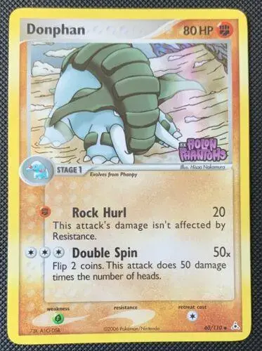 Donphan [Reverse Holo] - Pokemon Holon Phantoms #40