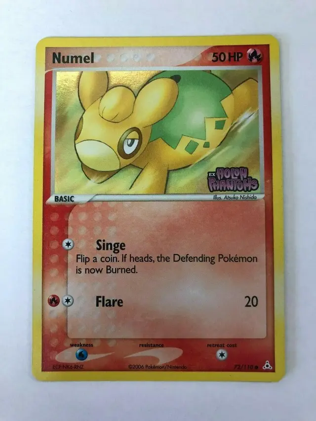 Numel [Reverse Holo] - Pokemon Holon Phantoms #72