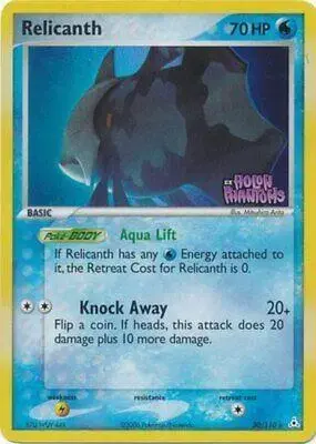 Relicanth [Reverse Holo] - Pokemon Holon Phantoms #30