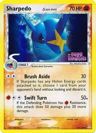 Sharpedo [Reverse Holo] - Pokemon Holon Phantoms #53