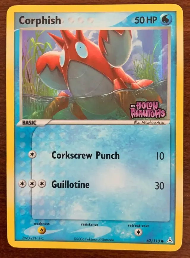 Corphish [Reverse Holo] - Pokemon Holon Phantoms #62