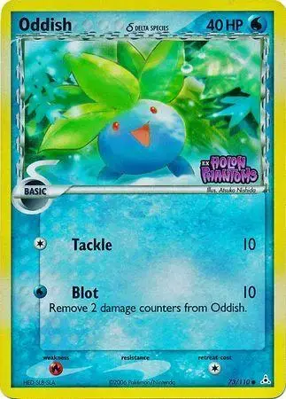 Oddish [Reverse Holo] - Pokemon Holon Phantoms #73