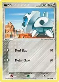 Aron [Reverse Holo] - Pokemon Holon Phantoms #58