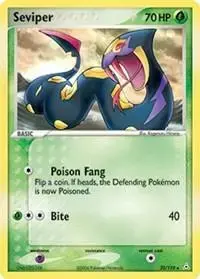 Seviper - Pokemon Holon Phantoms #32