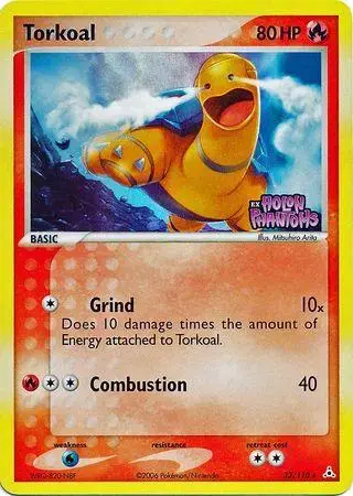 Torkoal [Reverse Holo] - Pokemon Holon Phantoms #33