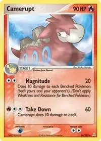 Camerupt - Pokemon Holon Phantoms #36