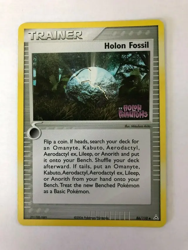 Holon Fossil [Reverse Holo] - Pokemon Holon Phantoms #86
