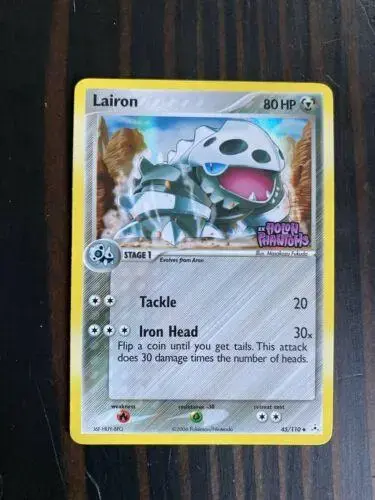 Lairon [Reverse Holo] - Pokemon Holon Phantoms #45