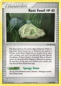 Root Fossil - Pokemon Holon Phantoms #93