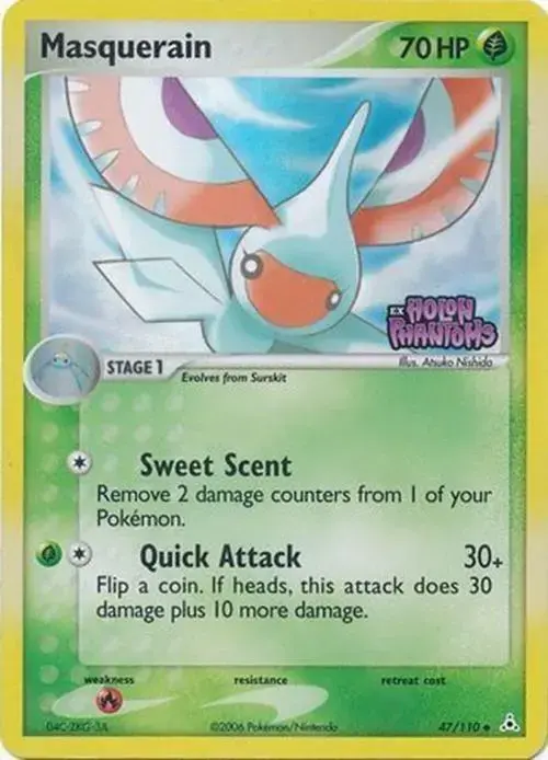 Masquerain [Reverse Holo] - Pokemon Holon Phantoms #47
