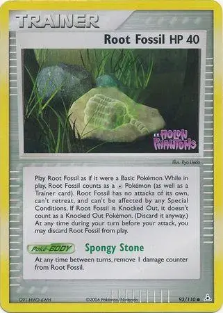 Root Fossil [Reverse Holo] - Pokemon Holon Phantoms #93