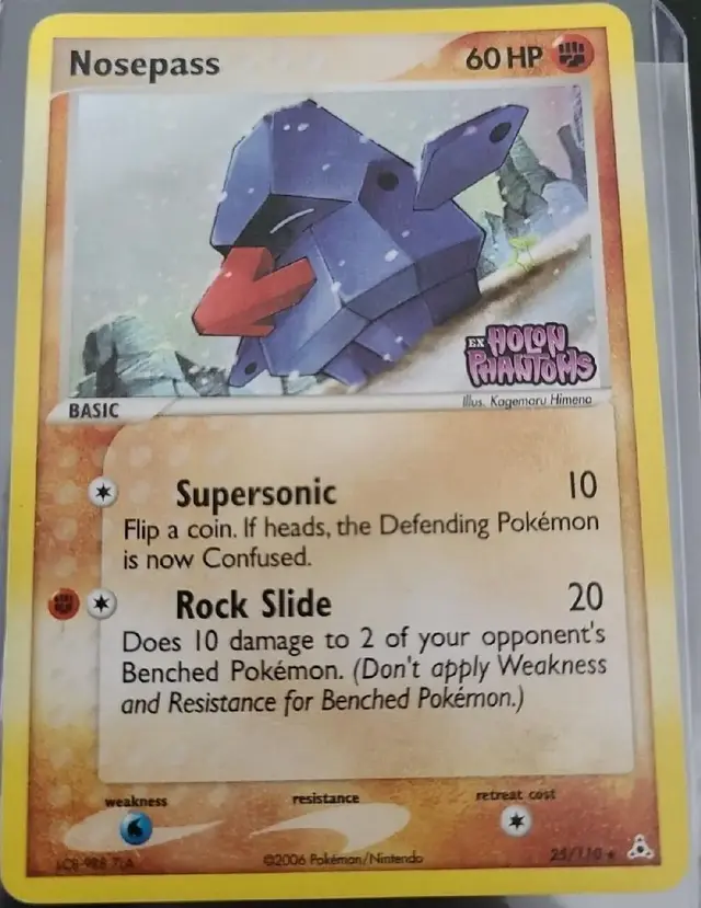 Nosepass [Stamped] - Pokemon Holon Phantoms #25