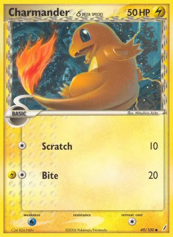Charmander - Pokemon Crystal Guardians #49