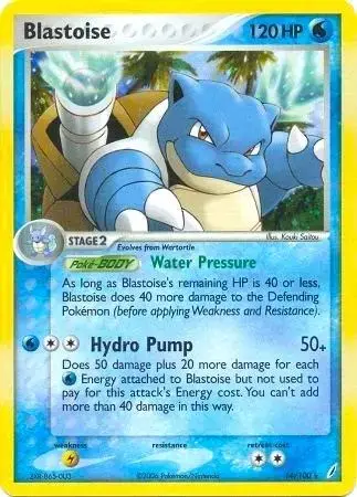 Blastoise - Pokemon Crystal Guardians #14
