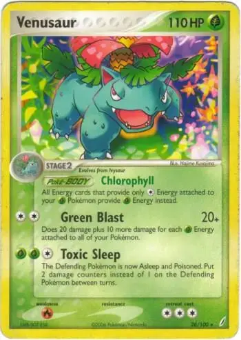 Venusaur - Pokemon Crystal Guardians #28