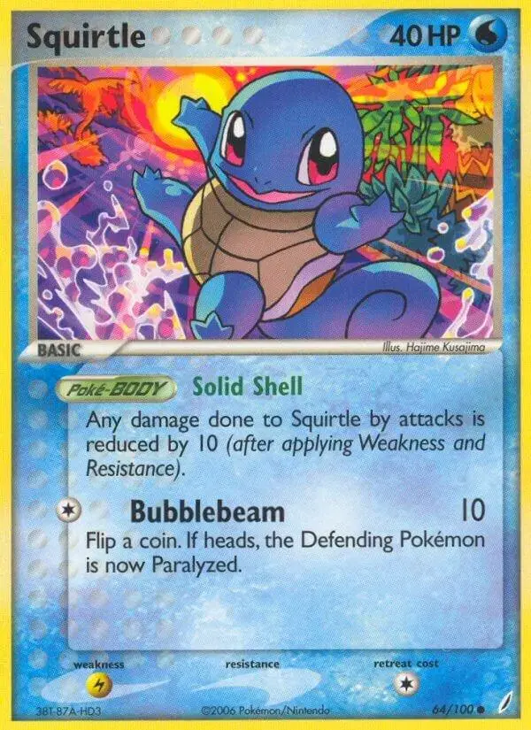 Squirtle - Pokemon Crystal Guardians #64