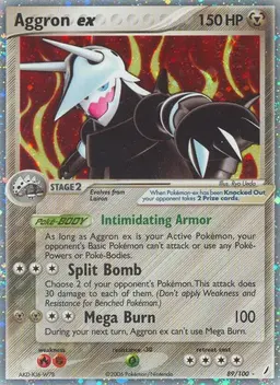 Aggron EX 89 - Pokemon Crystal Guardians