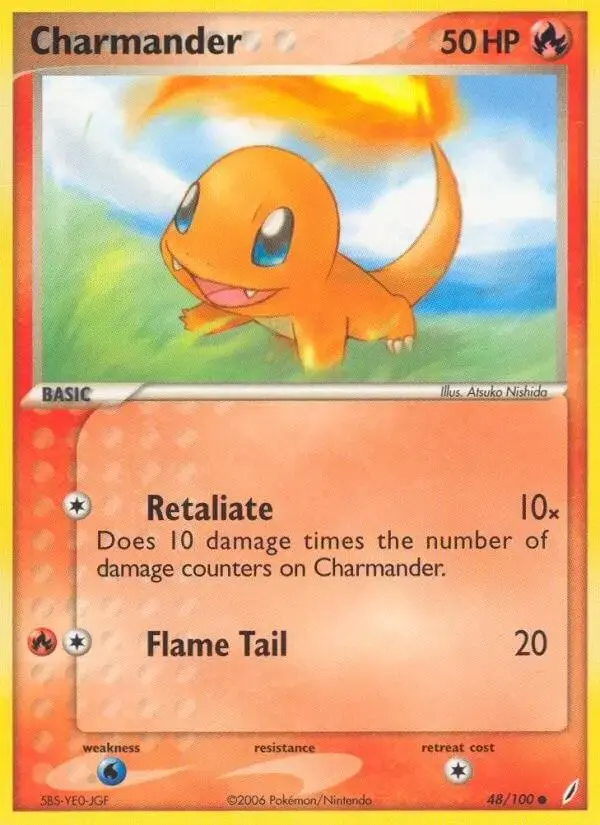 Charmander - Pokemon Crystal Guardians #48