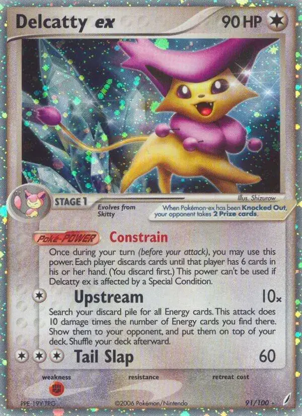 Delcatty EX - Pokemon Crystal Guardians #91